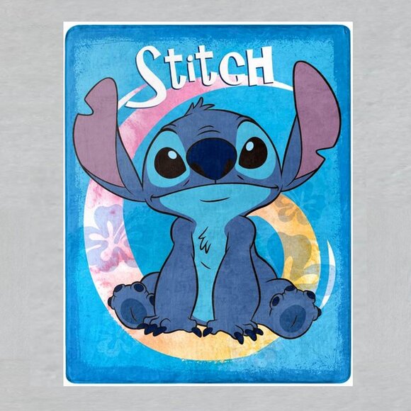 Lilo & Stitch Ohana Summer Throw blanket measures 40 x 50 inches - Picture 1 of 1